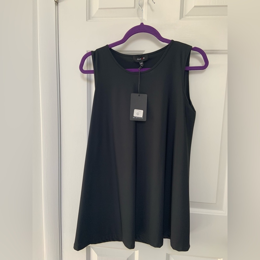 NWT black tunic top by Jason